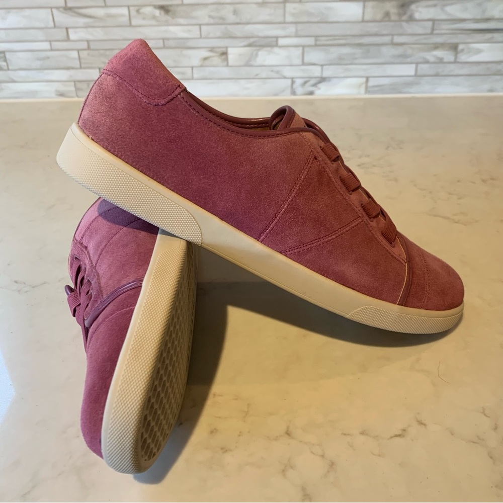 Vionic Lavender Rose Suede Sneakers size 9.5 - Picture 7 of 15